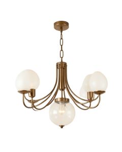 Philbrick 4 - Light Unique Globe Chandelier