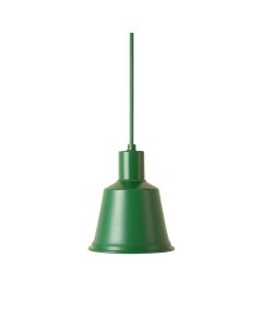 Slate Canyon Pendant Light Suspended From One Plain Cable - Green (synthetic illustration; no displayed measurements)