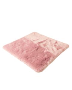 Ophir Faux-Fur Pink Area Rug