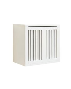 Cove Branch Wall-Mounted Entry Cabinet - White