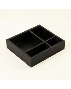Ridge Branch Empty Pantry Drawer Organizer Insert - Black (synthetic illustration; no displayed measurements)