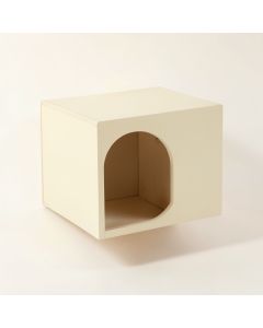 Lake Crossing Wall-Mounted Cat Perch - Cream (synthetic illustration; no displayed measurements)