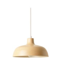 Dawn Canyon Pendant Light Suspended From One Plain Cable - Cream (synthetic illustration; no displayed measurements)