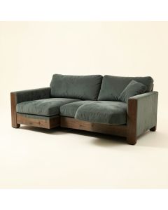 Giovanny Microfiber/Microsuede Reversible Sofa & Chaise (synthetic illustration; no displayed measurements)