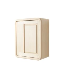 Ash Bluff Wall-Mounted Entry Cabinet - Ivory (synthetic illustration; no displayed measurements)