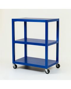 Lake Dell Empty Rolling Workshop Cart - Blue (synthetic illustration; no displayed measurements)