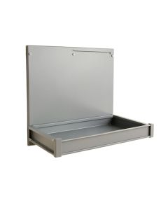 Bay Canyon Empty Wall-Mounted Tool Organizer Panel - Gray (synthetic illustration; no displayed measurements)