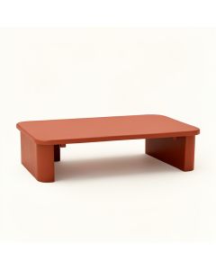 Ridge Arc Desktop Monitor Riser (synthetic illustration; no displayed measurements)