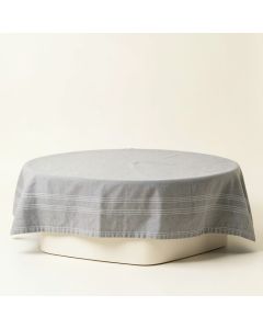 Meadow Edge Flat Bed Sheet - Gray (synthetic illustration; no displayed measurements)