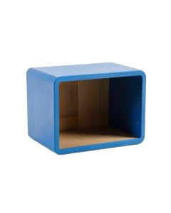 Spruce Bend Low Toy Storage Unit - Blue (synthetic illustration; no displayed measurements)