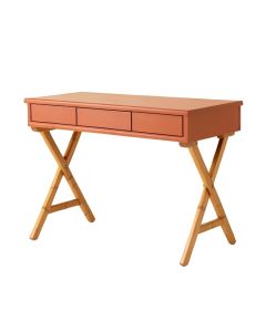 Stone Branch Writing Desk - Terracotta