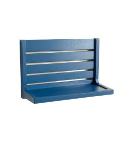 Flint Edge Wall-Mounted Entryway Organizer Shelf - Blue