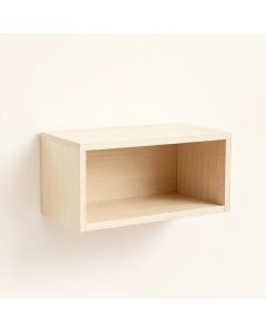 Aspen Bluff Wall-Mounted Shelf - Ivory (synthetic illustration; no displayed measurements)
