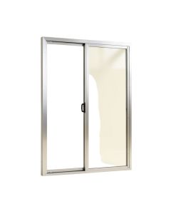 Humphrey 56 '' - 60 '' W X 76 '' H Door Opening Sliding Semi-Frameless Shower Door