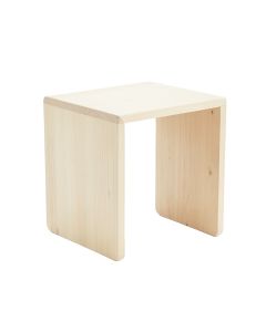 Slate Branch Side Table - Ivory (synthetic illustration; no displayed measurements)