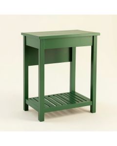 Cedar Crossing Freestanding Laundry Folding Counter - Green (synthetic illustration; no displayed measurements)