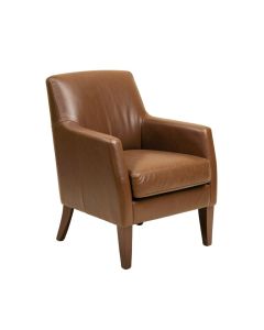 Wilmoth Genuine Leather Upholstered Dining Chair (synthetic illustration; no displayed measurements)