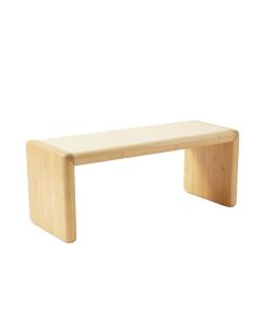 River Falls Indoor Bench - Cream (synthetic illustration; no displayed measurements)