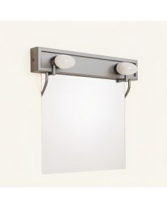 Jeterson 2-Light Dimmable Iron Vanity Light (synthetic illustration; no displayed measurements)