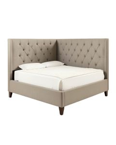 Nonnie Queen Tufted Upholstered Standard Bed (synthetic illustration; no displayed measurements)