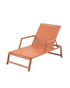 Field Branch Outdoor Lounge Chair - Terracotta