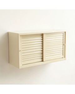 Reed Bluff Wall-Mounted Entry Cabinet - Cream (synthetic illustration; no displayed measurements)