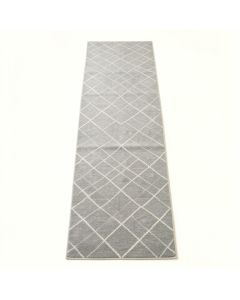 Laurel Arc Narrow Runner Rug - Gray (synthetic illustration; no displayed measurements)