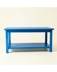 Cliff Dell Empty Workshop Workbench - Blue (synthetic illustration; no displayed measurements)
