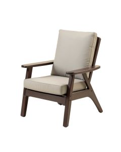 Mitchem Adirondack Patio Chair With Cushions (synthetic illustration; no displayed measurements)