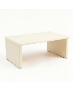 Willow Brook Desktop Monitor Riser - Cream (synthetic illustration; no displayed measurements)