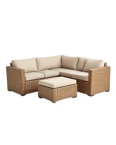 Aided Patio Sectional With Cushions