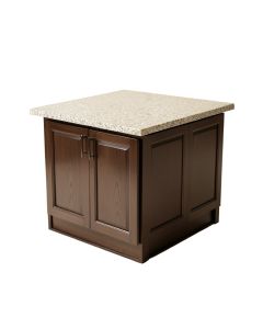Rabin Kitchen Island Set With Granite Top