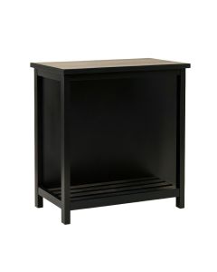 Moss Crest Freestanding Laundry Folding Counter - Black