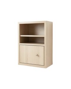 Cedar Canyon Wall-Mounted Entry Cabinet - Beige (synthetic illustration; no displayed measurements)