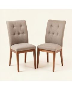 Handcraft Tufted Parsons Solid Wood Dining Chair ( Set Of 2 ) (synthetic illustration; no displayed measurements)