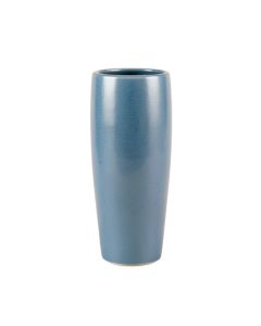 Cedar Bluff Empty Decorative Vase - Blue (synthetic illustration; no displayed measurements)