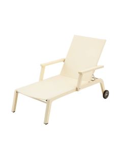 Dune Branch Outdoor Lounge Chair - Cream (synthetic illustration; no displayed measurements)