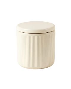 Briar Bend Storage Canister With Lid - Ivory (synthetic illustration; no displayed measurements)