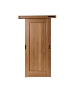 Paneled Manufactured Wood Trident Sliding Closet Door