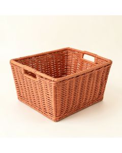 Juniper Brook Empty Storage Basket - Terracotta (synthetic illustration; no displayed measurements)