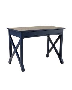 Ridge Arc Writing Desk - Navy