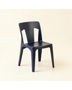 Moss Branch Small Chair - Navy (synthetic illustration; no displayed measurements)