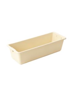 Holly Brook Empty Railing Planter With Integral Brackets - Ivory (synthetic illustration; no displayed measurements)