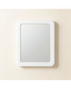 Wren Bridge Framed Wall Mirror - White (synthetic illustration; no displayed measurements)