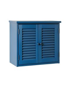 Elm Brook Wall-Mounted Entry Cabinet - Blue (synthetic illustration; no displayed measurements)