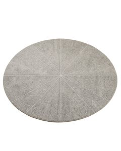 Stone Bend Round Area Rug - Gray
