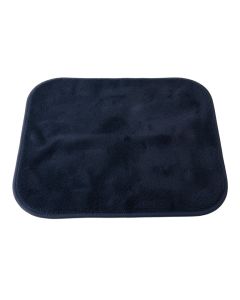 Moss Edge Bath Mat - Navy