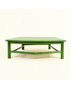 River Arc Coffee Table - Green (synthetic illustration; no displayed measurements)