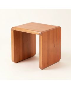Olive Edge Side Table - Terracotta (synthetic illustration; no displayed measurements)