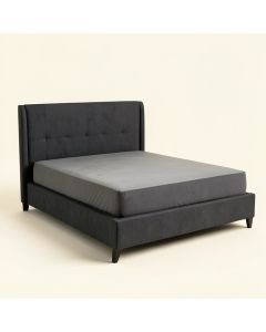 Zest Wing Upholstered Standard Bed (synthetic illustration; no displayed measurements)